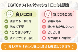 EKATOホワイトスパウォッシュ|口コミを調査