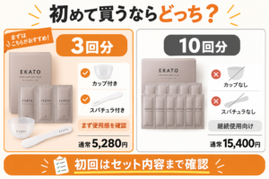 初めて買うならどっち？
